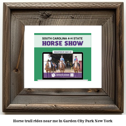 horse trail rides near me in Garden City Park, New York